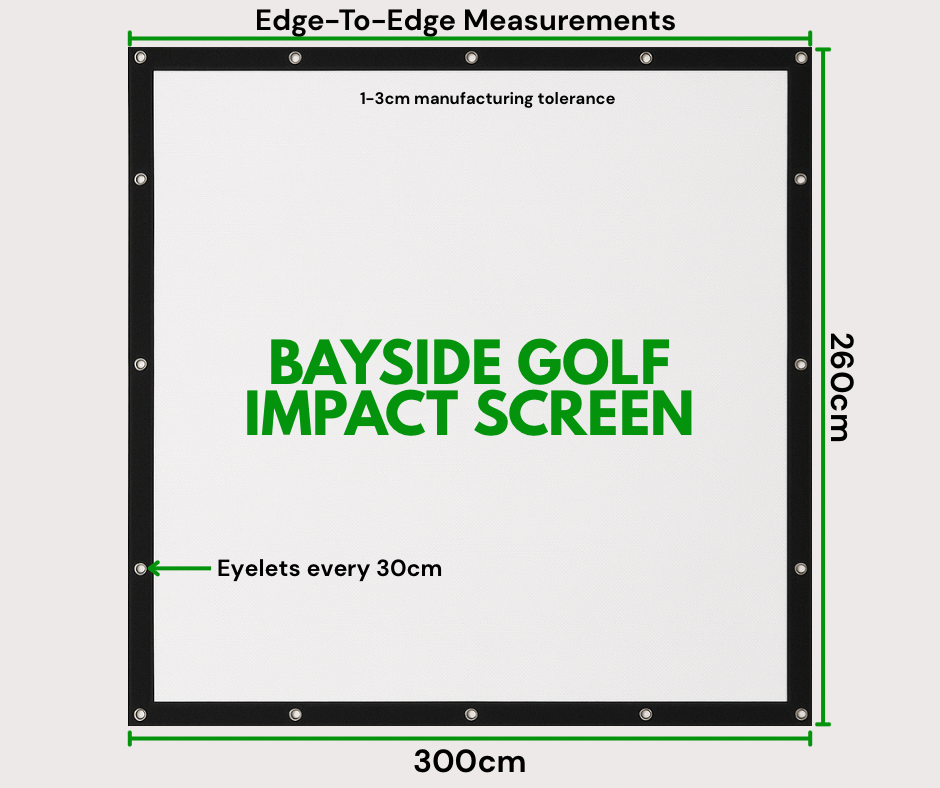 Bayside Golf Custom Impact Screen
