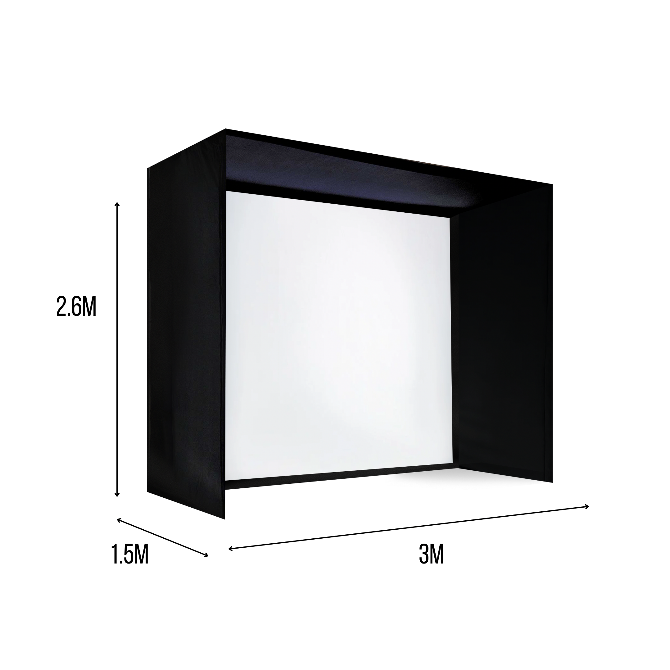 Golf Simulator Enclosure - MEDIUM