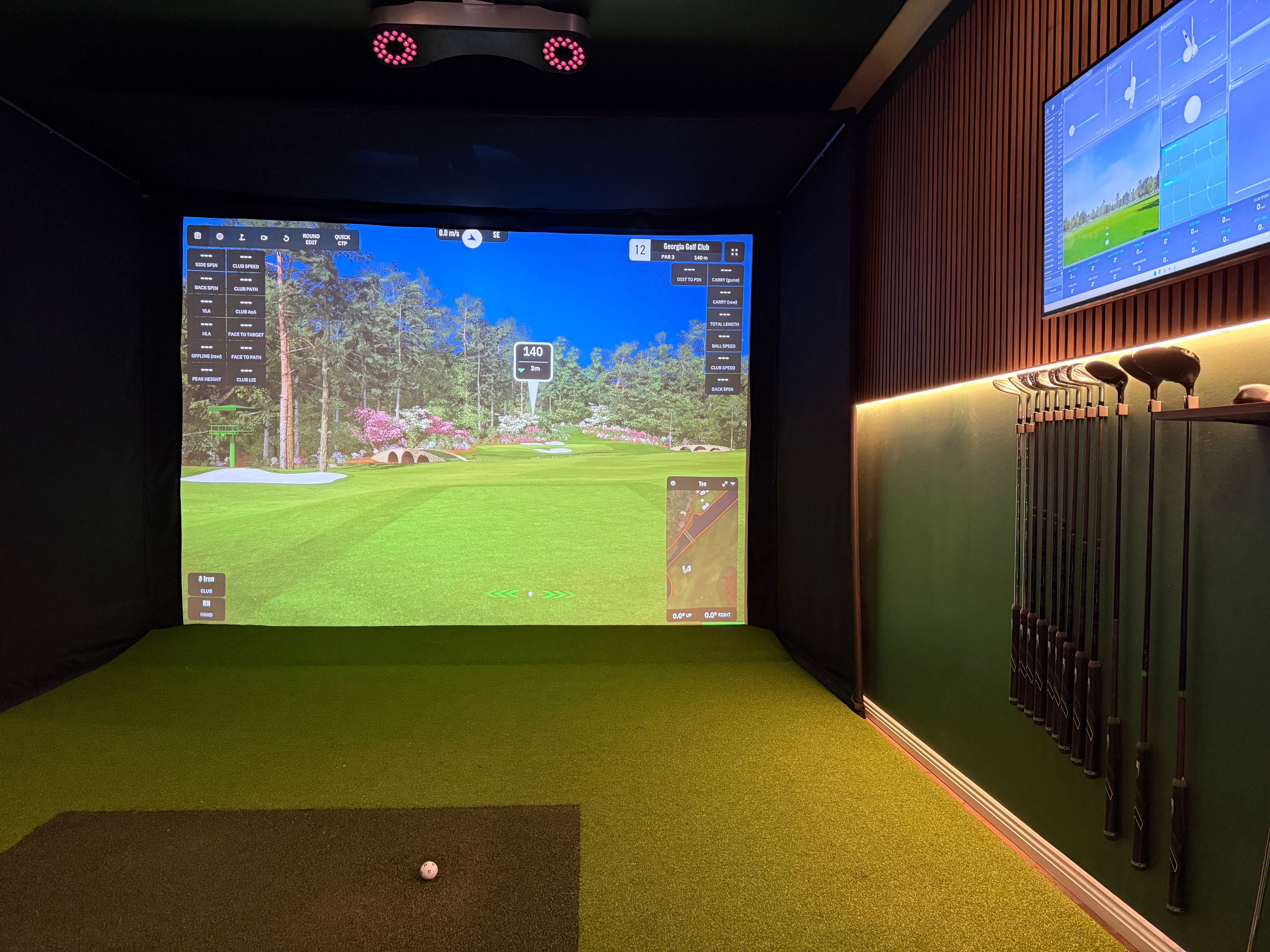 Golf Simulator Enclosure - LARGE