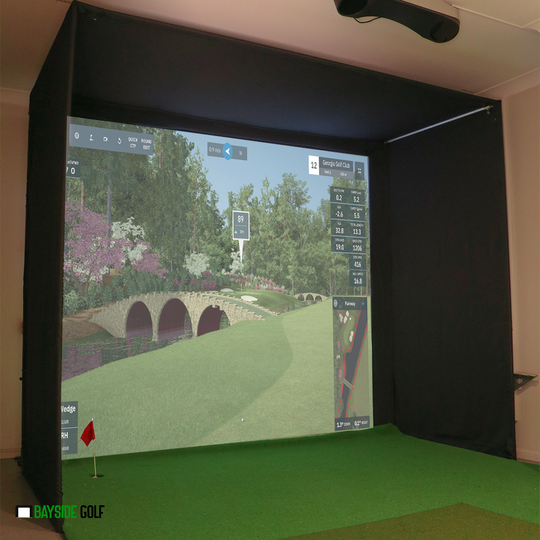 Golf Simulator Enclosure - MEDIUM-WIDE