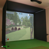 Golf Simulator Enclosure - MEDIUM-WIDE