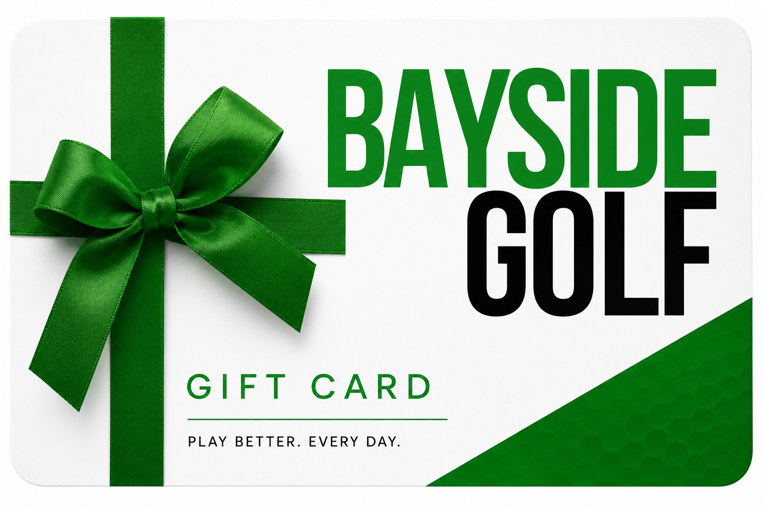 Bayside Golf Gift Card