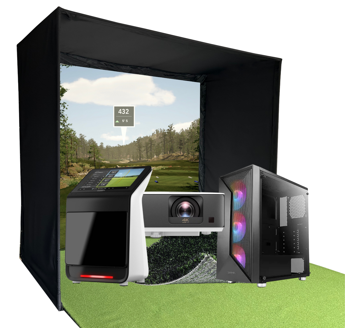 Garmin R50 Golf Simulator Package
