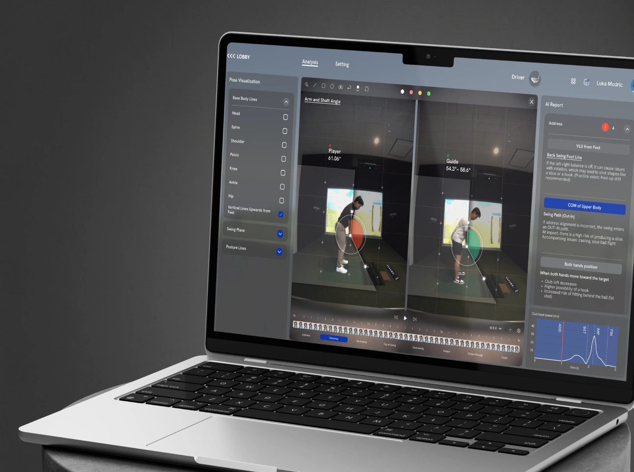 Swing Ez | VTrack AI Golf Swing Camera System