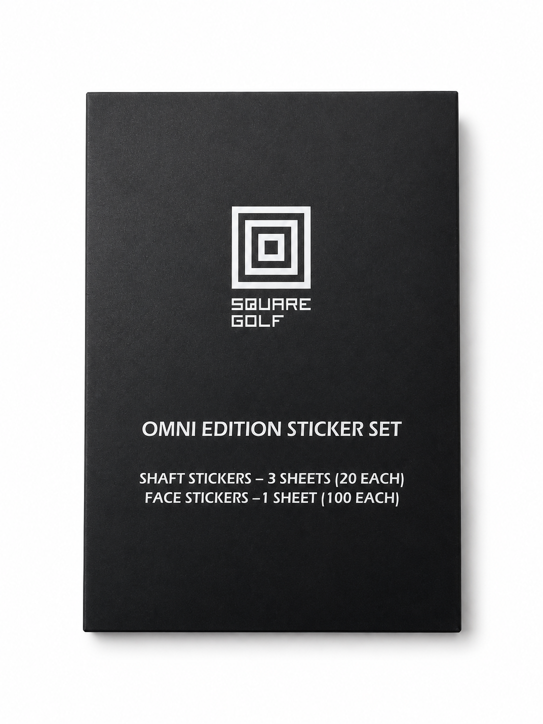 Square Golf Omni Sticker Set